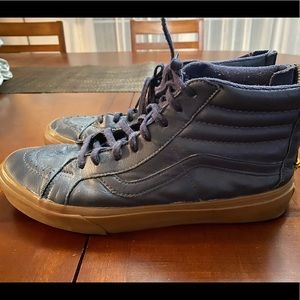 Vans- High Top Dark Blue Sneakers
